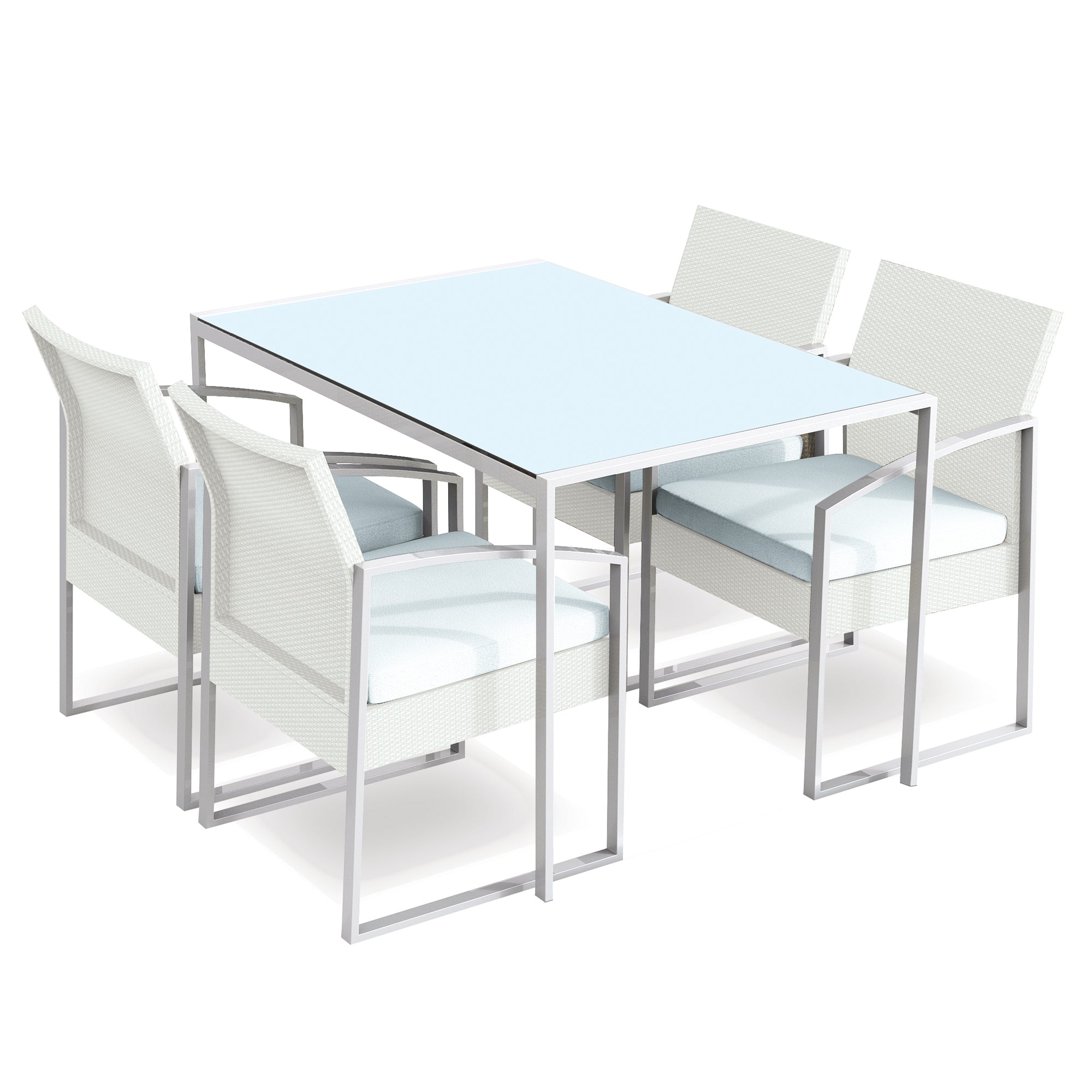 garden-friend-set-pranzo-bilbao-bianco-grigio-set-5-elementi