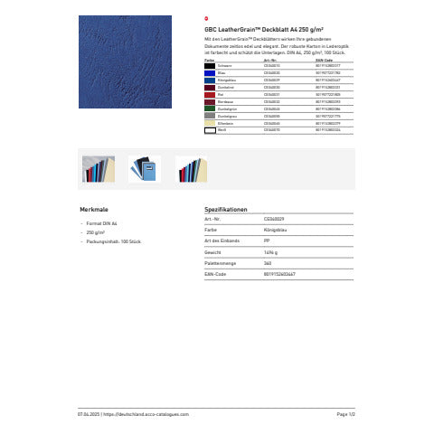 gbc-copertine-rilegatura-leathergrain-cartoncino-goffr-a4-blu-scuro-conf-100-copertine-ce040029