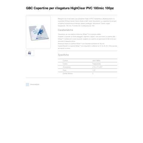 gbc-scatola-100-copertine-hi-clear-180micron-a4-neutro-trasparente