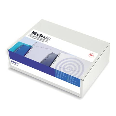 gbc-scatola-100-dorsi-spirale-metallo-ibiwire-8mm-argento-21-anelli