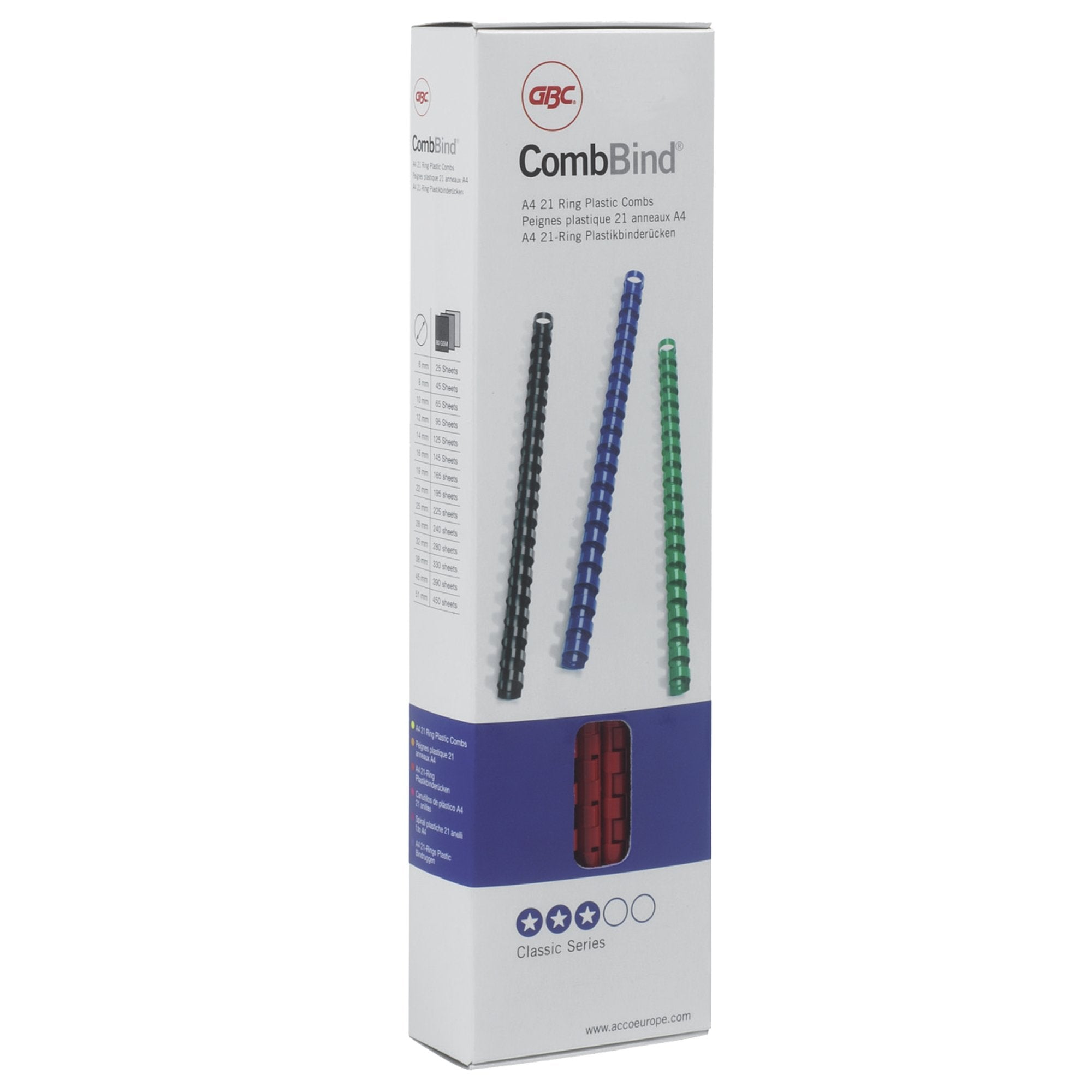 gbc-scatola-50-dorsi-spirale-25mm-nero-21-anelli