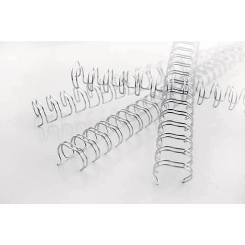 gbc-spirali-metalliche-34-anelli-wirebind-11-mm-a4-nero-conf-100-spirali-rg810710
