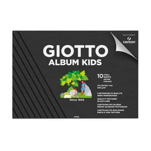 giotto-album-disegno-kids-a4-10-ff-220-g-monoruvidi-nero-f580600