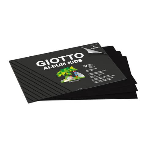 giotto-album-disegno-kids-a4-10-ff-220-g-monoruvidi-nero-f580600