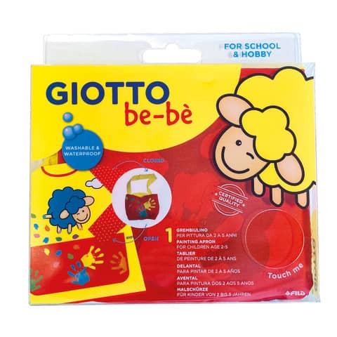 giotto-bebè-grembiule-pittura-2-5-anni-maniche-f475100