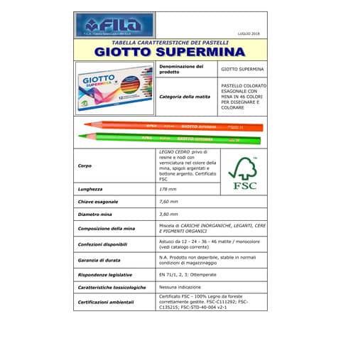 giotto-matita-colorata-supermina-giallo-ocra-23900900