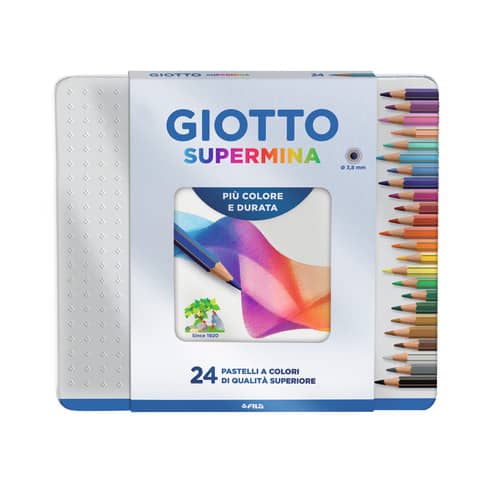 giotto-matite-colorate-supermina-scatola-metallo-conf-24-colori-assortiti-f236800