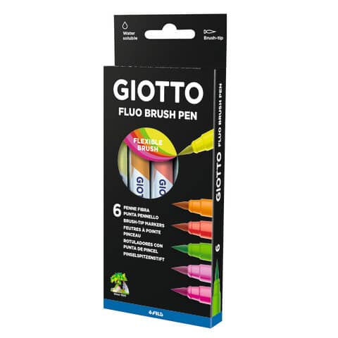 giotto-pennarelli-acquerellabili-punta-pennello-turbo-soft-brush-conf-6-colori-assortiti-fluo-f427200