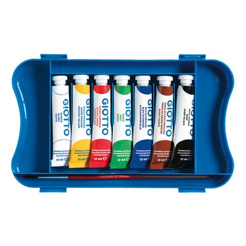 giotto-tempere-extra-12-ml-assortiti-scatola-7-tubetti-1-pennello-f30310000