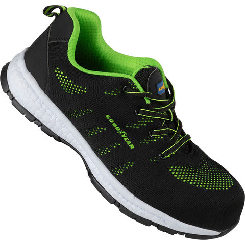 goodyear-scarpe-antinfortunistiche-tessuto-knit-gy-acid-s1p-nero-verde-tg-40-726240
