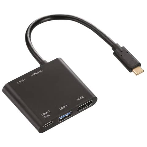 hama-adattatore-multiport-4in1-usb-2xusb-a-usb-type-c-hdmi-nero-7135729