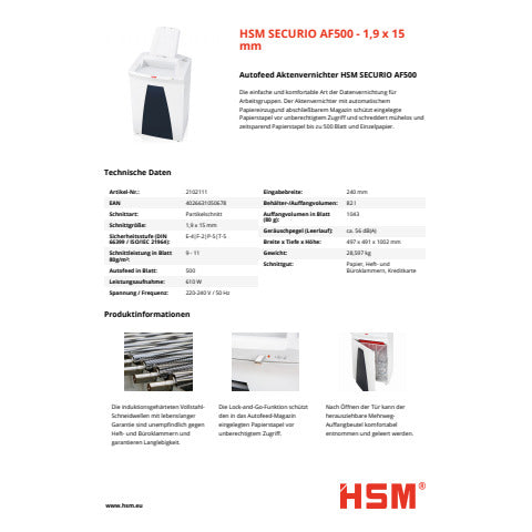 hsm-distruggidocumenti-bianco-securio-af500-alimentazione-automatica-p-5-taglio-frammenti-1-9x15-mm-2102111