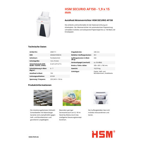 hsm-distruggidocumenti-securio-af150-p-5-34-l-taglio-microframmenti-1-9x15-mm-bianco-2082111