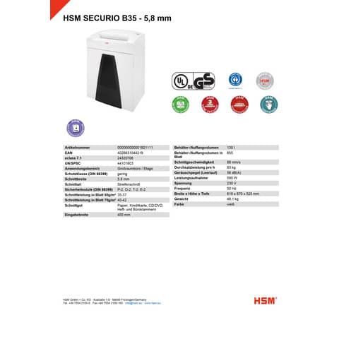 hsm-distruggidocumenti-securio-b35-p-2-taglio-strisce-5-8-mm-cestino-130-l-bianco1921111