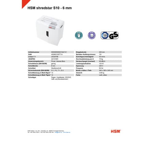 hsm-distruggidocumenti-shredstar-s10-p-2-18-l-taglio-strisce-6-mm-bianco-argento-1042121