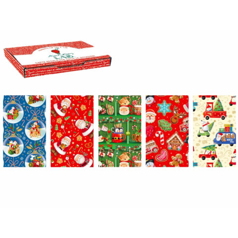 kartos-carta-regalo-linea-natale-santa-claus-100x140-cm-conf-50-fogli-soggetti-assortiti-18800