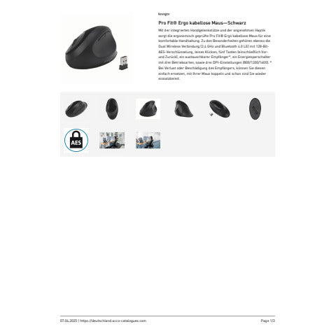 kensington-mouse-wireless-pro-fit-ergo-nero-k75404eu