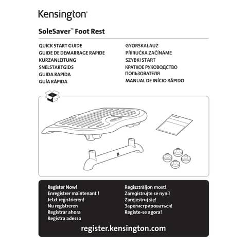 kensington-poggiapiedi-regolabile-solesaver-nero-56152