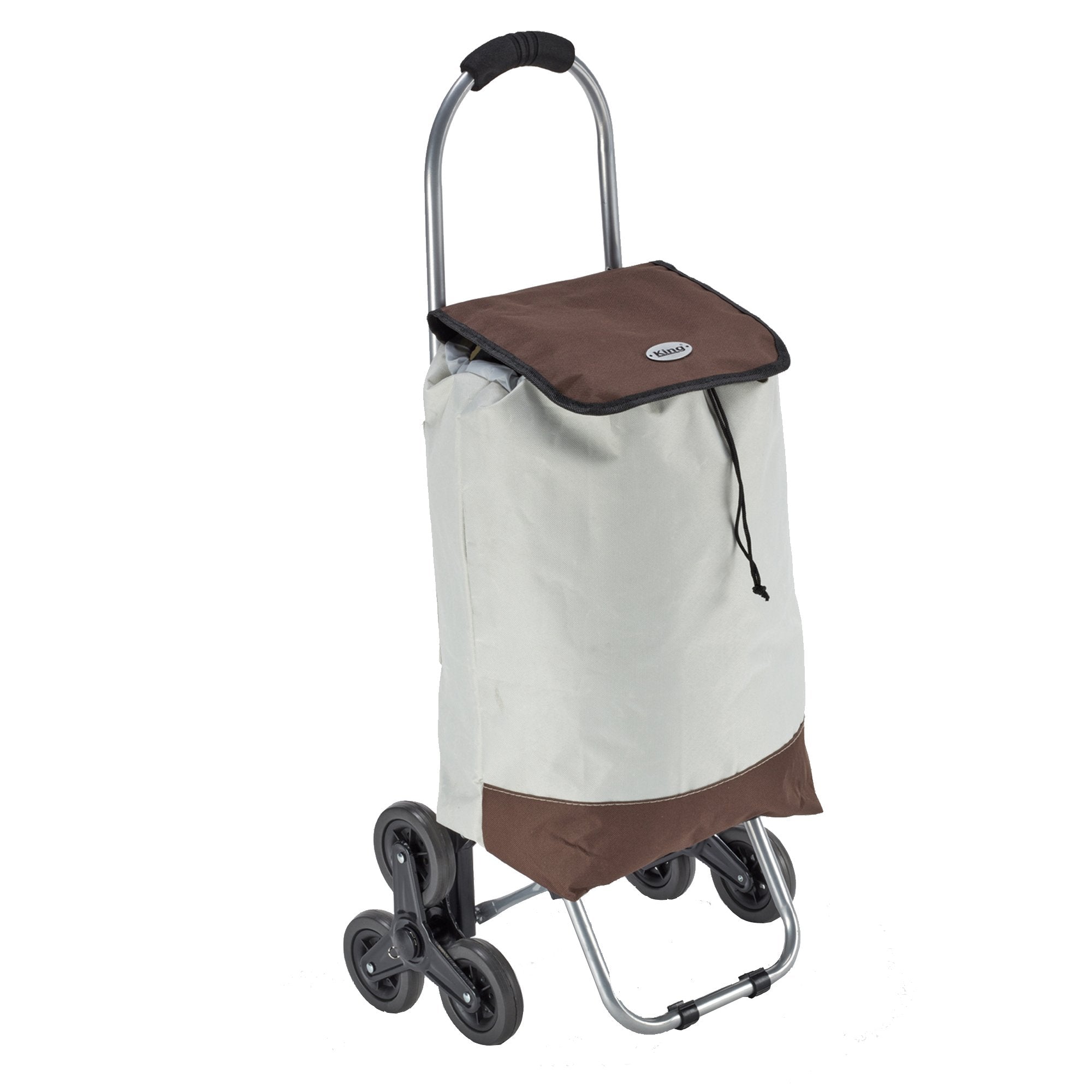 king-collection-trolley-spesa-trio-beige-25lt-king