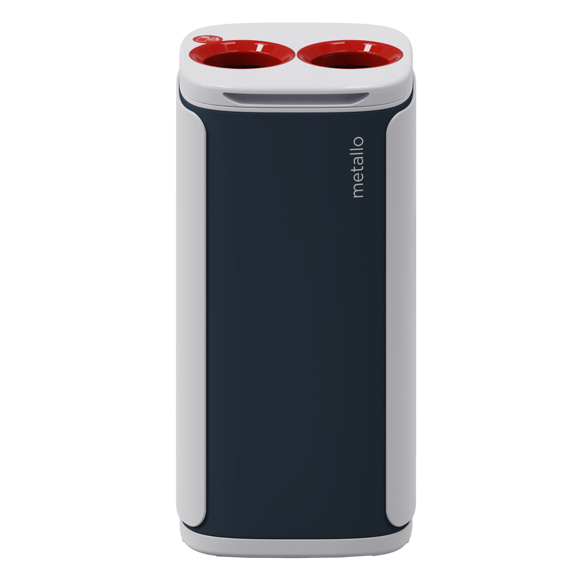kobra-contenitore-raccolta-differenziata-wastee-rosso-metallo