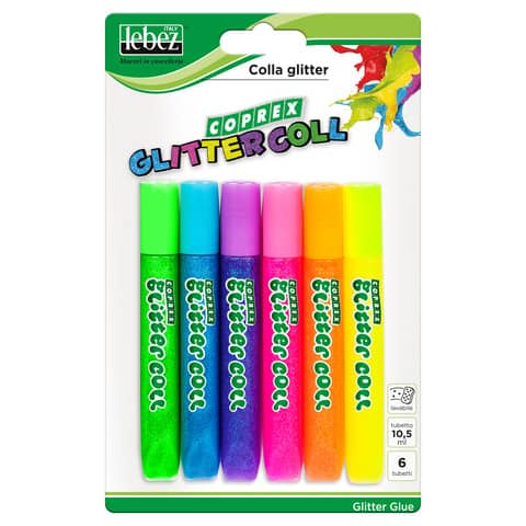 lebez-colla-coprex-glitter-coll-10-5-ml-colori-assortiti-fluo-blister-6-tubetti-80027
