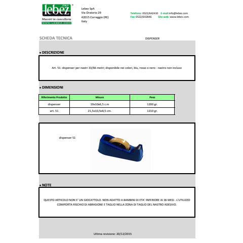 lebez-dispenser-nastro-adesivo-33-66mt-nero-art-51