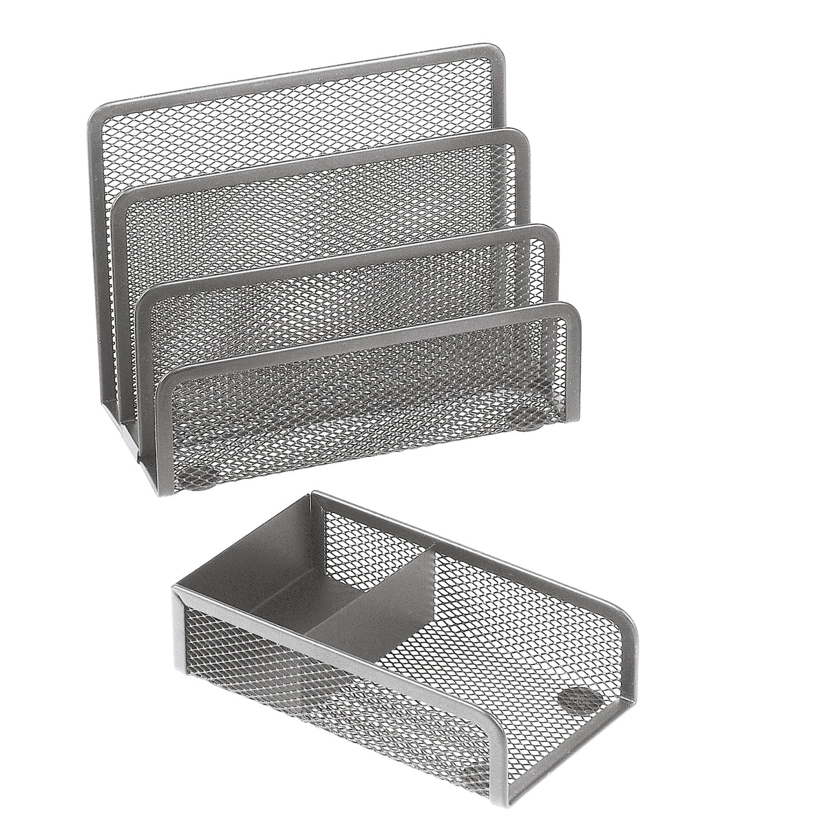 lebez-set-scrivania-4-accessori-rete-metallica-argento-1424