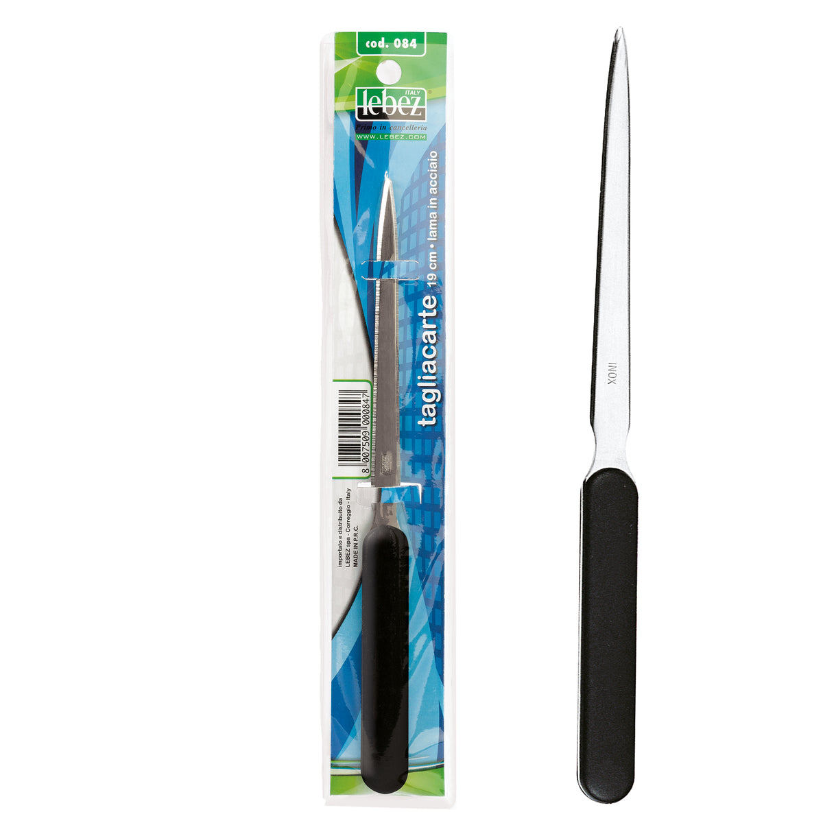 lebez-tagliacarte-acciaio-19cm-impugnatura-abs-art-084