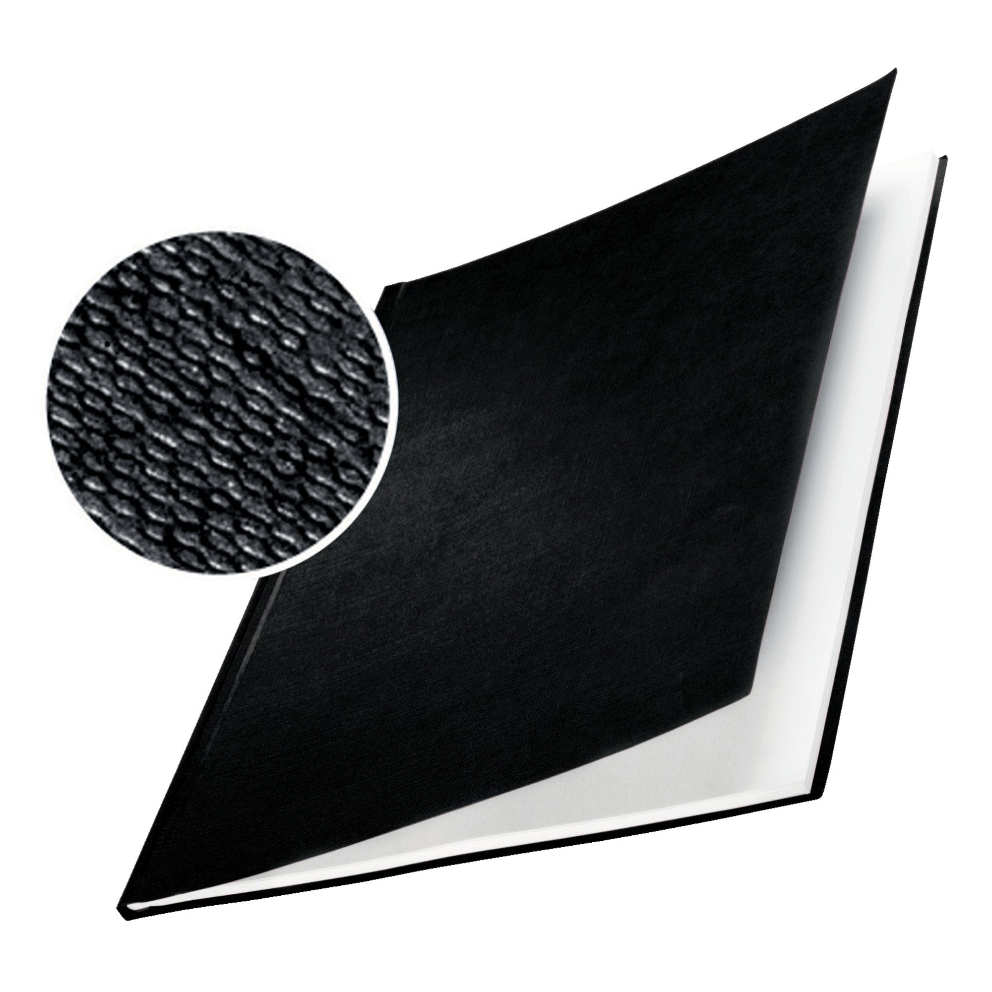 leitz-10-copertine-rigide-impressbind-17-5mm-blu-finitura-lino