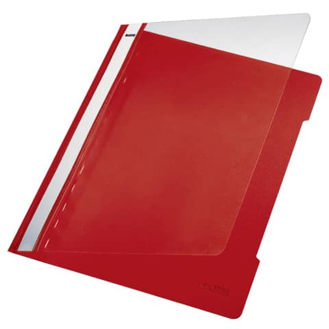 leitz-cartellina-aghi-clip-pvc-a4-rosso-41910025