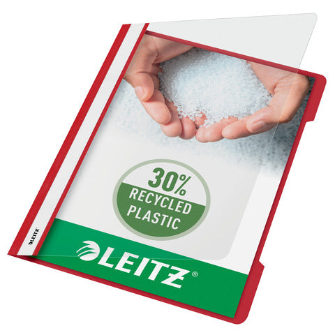 leitz-cartellina-aghi-clip-pvc-a4-rosso-41910125