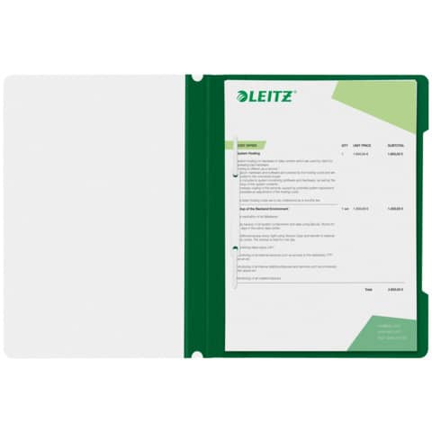 leitz-cartellina-aghi-clip-pvc-a4-verde-41910055