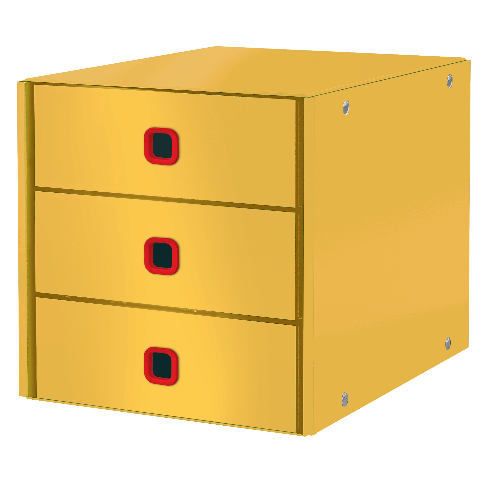 leitz-cassettiera-3-cassetti-clickstore-giallo-cosy
