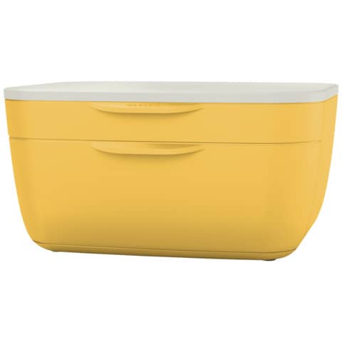 leitz-cassettiera-cosy-2-cassetti-25x14-3x27-5-cm-giallo-caldo-53570019