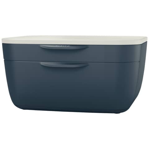 leitz-cassettiera-cosy-2-cassetti-25x14-3x27-5-cm-grigio-velluto-53570089