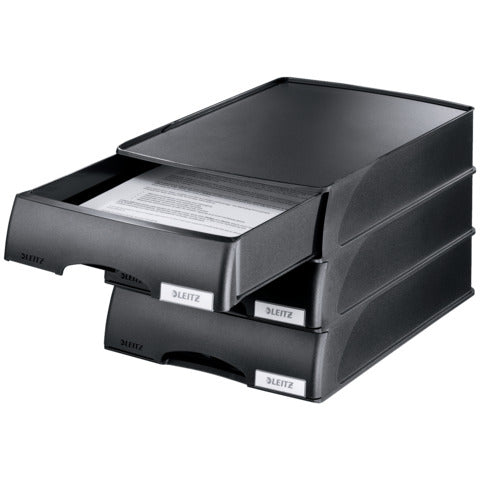 leitz-cassetto-componibile-plus-polistirolo-a4-nero-25-5x37-6x7-cm-52100095