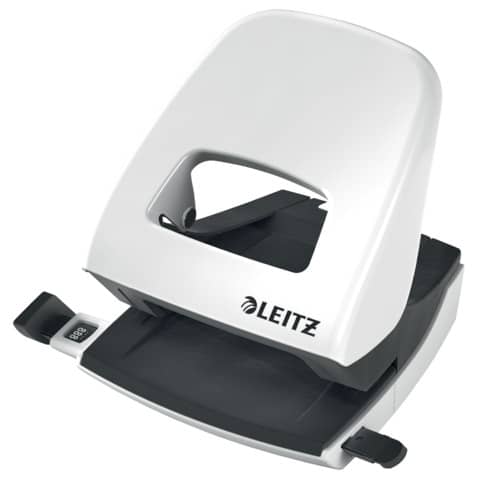 leitz-perforatore-2-fori-5008-wow-bianco-perla-max-30fg