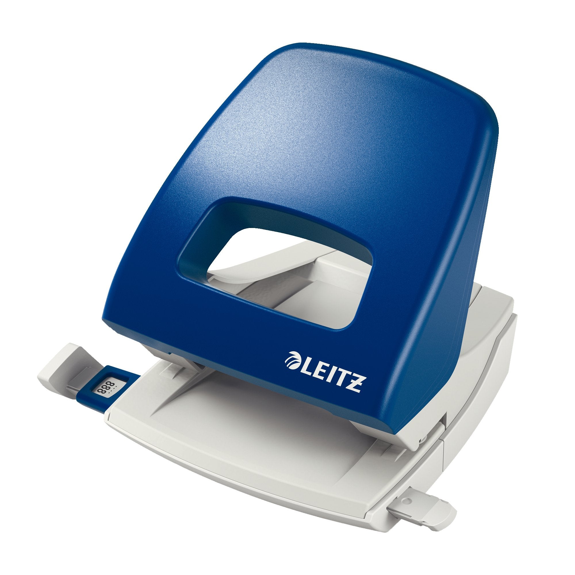 leitz-perforatore-2-fori-metal-rim-5005-max-25fg-blu