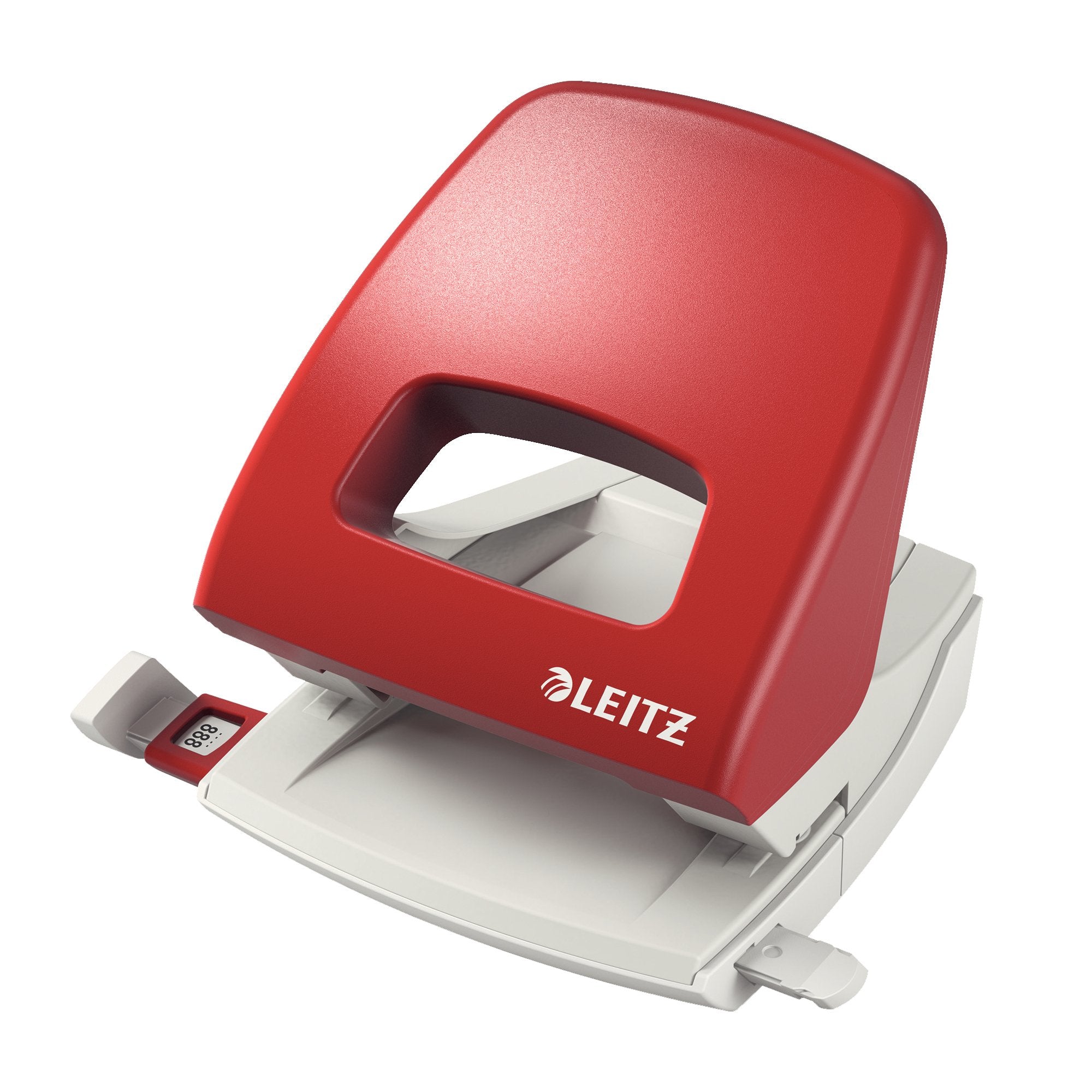 leitz-perforatore-2-fori-metal-rim-5005-max-25fg-rosso