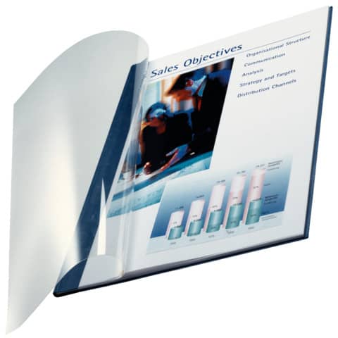 leitz-scatola-10-copertine-impressbind-3-5mm-blu-flessibile