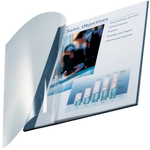 leitz-scatola-10-copertine-impressbind-3-5mm-blu-flessibile