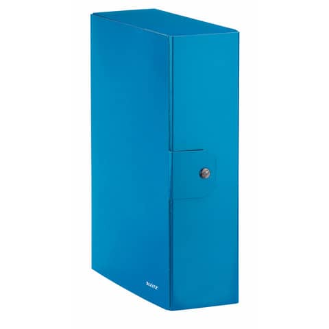 leitz-scatola-portaprogetti-wow-cartone-dorso-10-cm-formato-25x35-cm-azzurro-metallizzato-39680036