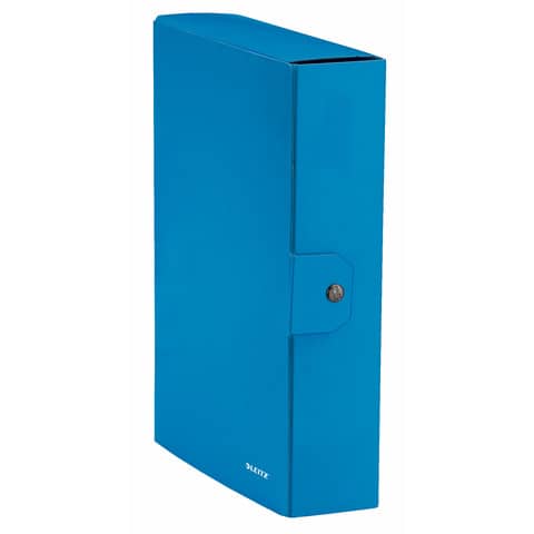 leitz-scatola-portaprogetti-wow-cartone-dorso-8-cm-formato-25x35-cm-azzurro-metallizzato-39670036