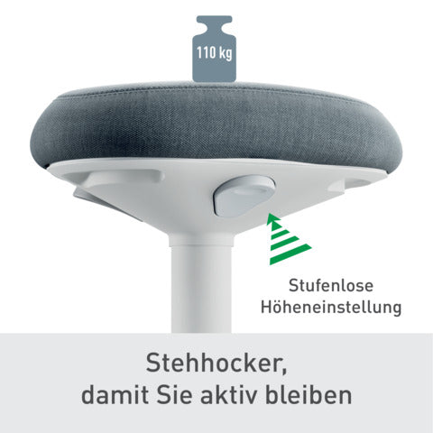 leitz-sgabello-active-comfort-piedi-ergonomico-ergo-grigio-chiaro-370x610x377-mm-65450085
