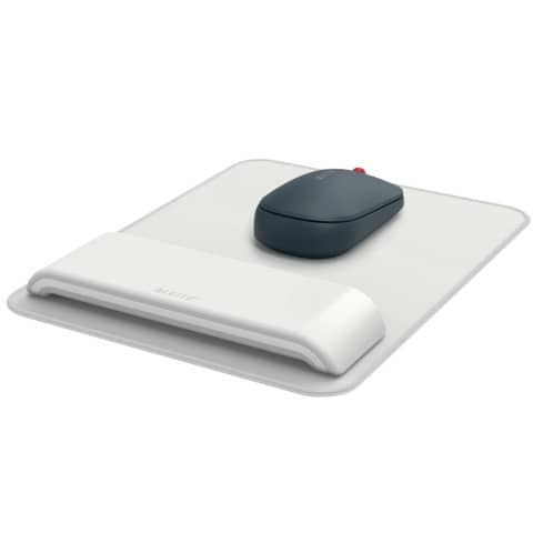 leitz-tappetino-mouse-2-altezze-poggiapolsi-regolabile-ergo-grigio-chiaro-200x24x260-mm-65170085