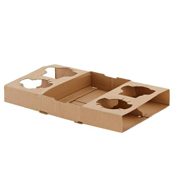 leone-conf-50-portabicchieri-asporto-4-posti-29x17-5x3-5cm-carta-kraft-avana