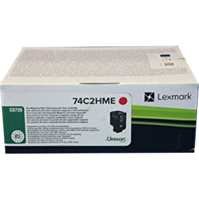 lexmark-74c2hme-toner-originale