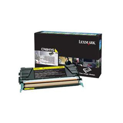 lexmark-c748h1yg-toner-originale