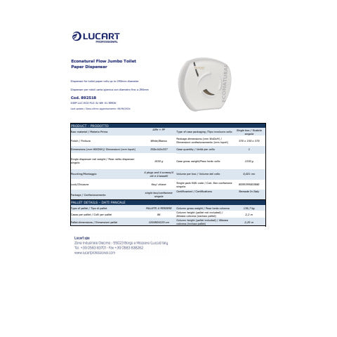 lucart-professional-dispenser-carta-igienica-maxi-jumbo-econatural-flow-35-7x35x14-2-cm-bianco-892518