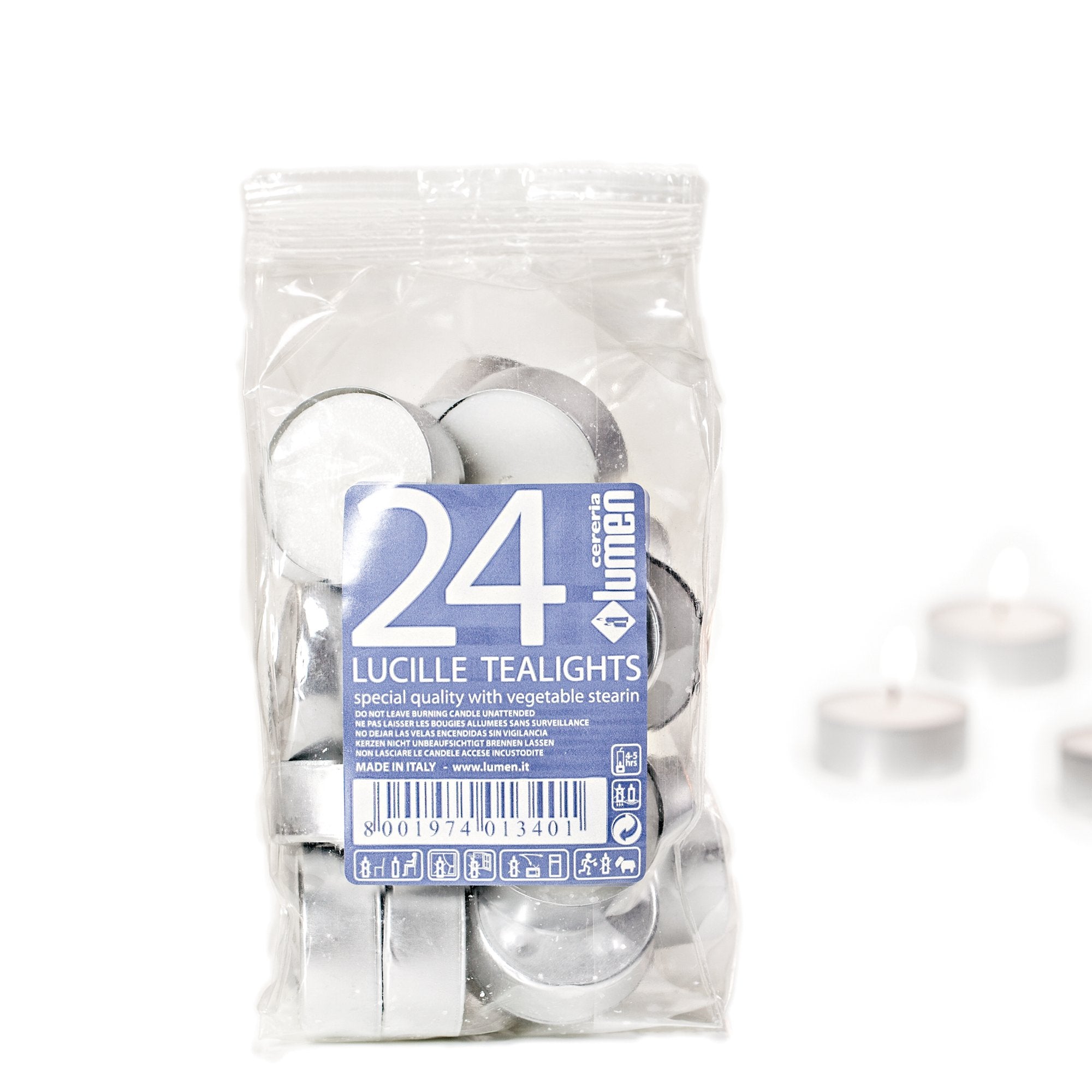 lumen-sacchetto-24-candele-tealight-bianco